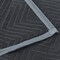 Sure-Max 6 Moving & Packing Blankets - Ultra Thick Pro - 72" x 40" - Professional Quilted Shipping Furniture Pads Black
